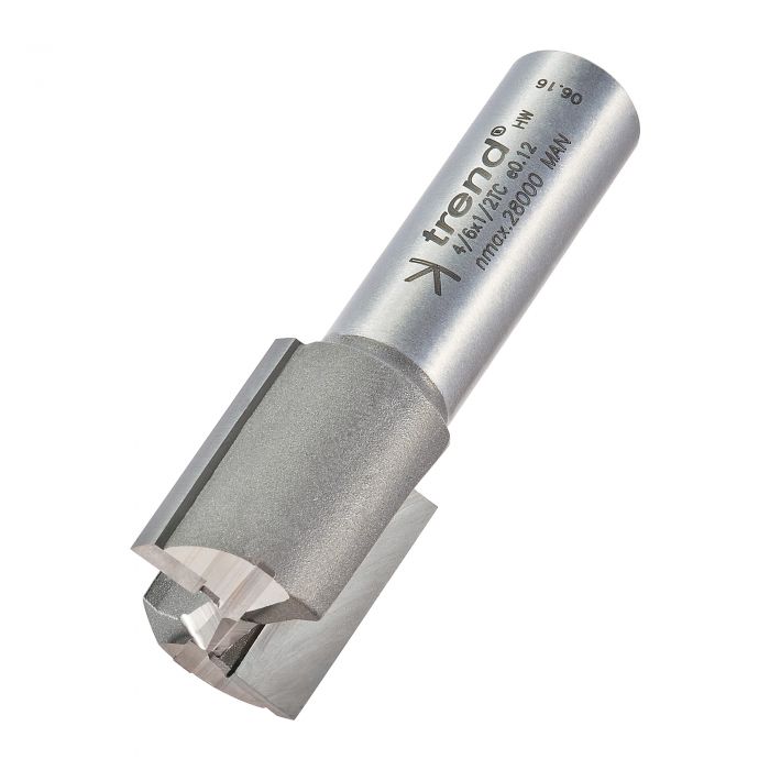 20.0mm DIA x 25mm CUT x 1/2" SHANK TWO FLUTE CUTTER TREND