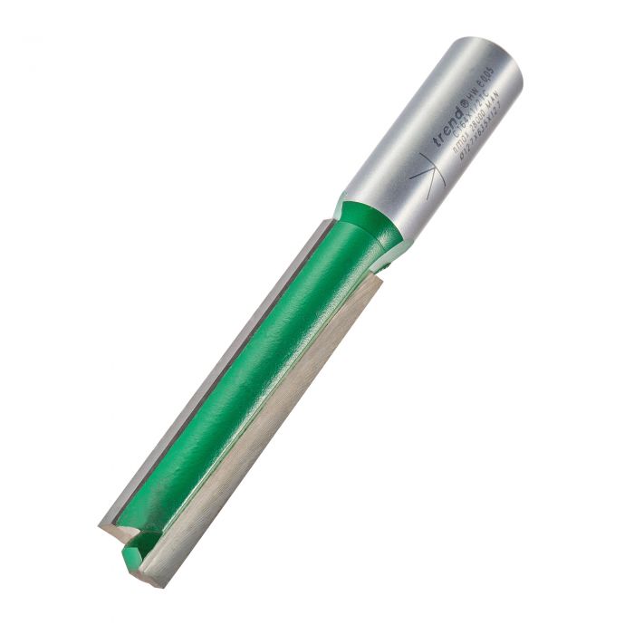 12.7mm DIA x 63.0mm CUT x 1/2" SHANK TWO FLUTE CUTTER TREND