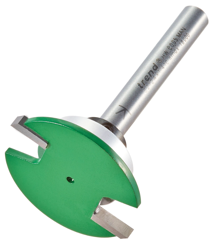 2.8mm DIA x 7mm CUT x 1/4" SHANK WEATHERSEAL GROOVER TREND