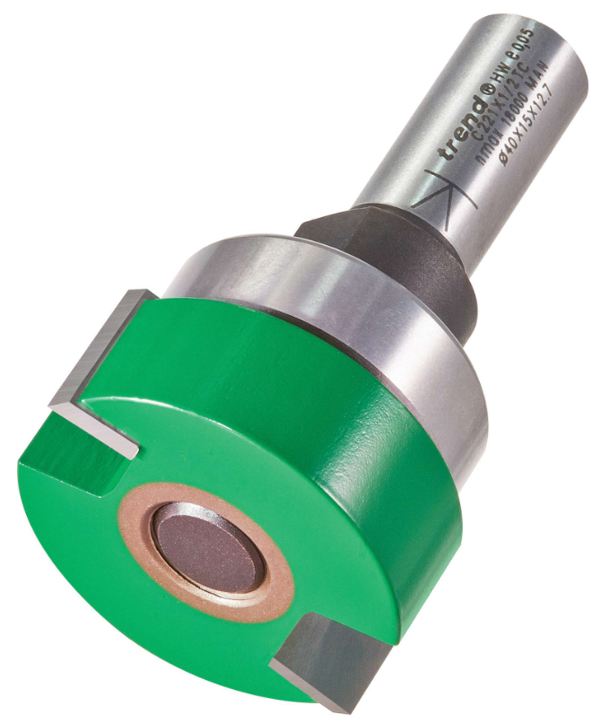 15mm DIA x 40mm CUT x 1/2" SHANK INTUMESCENT CUTTER TREND