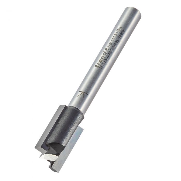 12mm LONG REACH CUTTER TCT 1/4 SHANK TO SUIT HINGE JIG