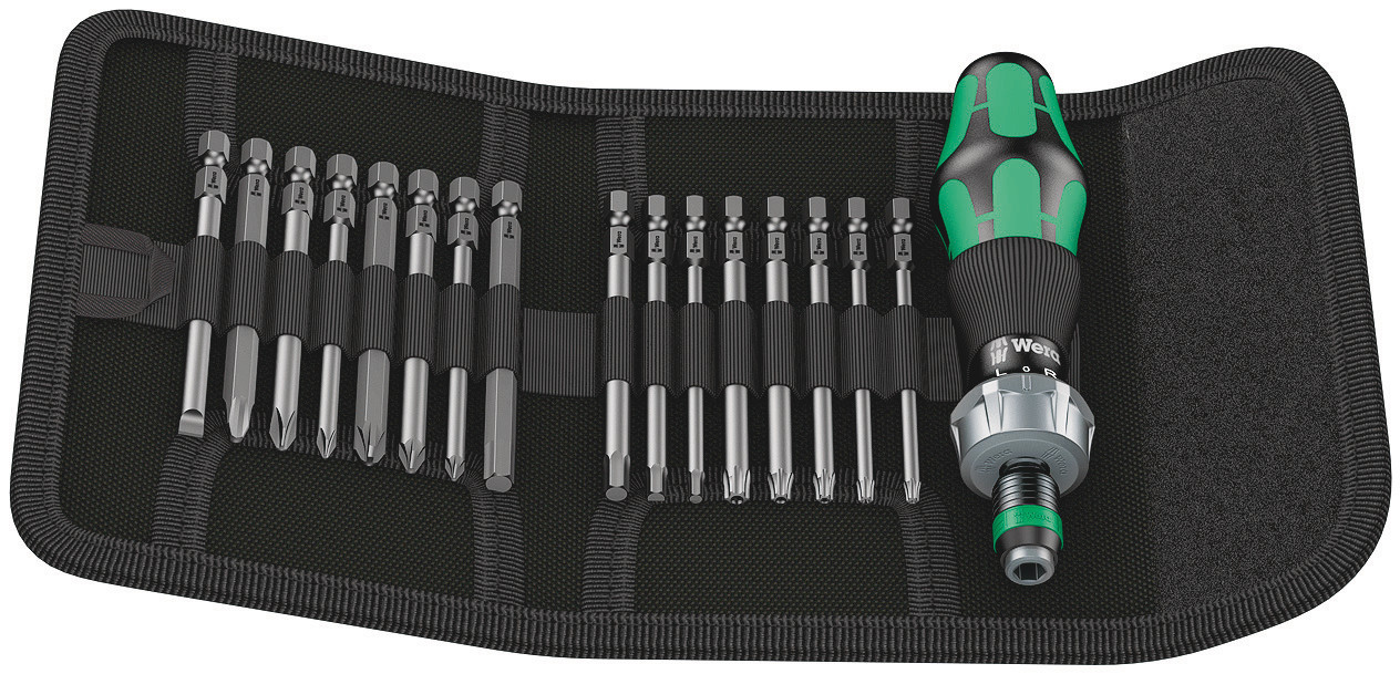 SCREWDRIVER (RATCHET) BIT SET 17-PCE