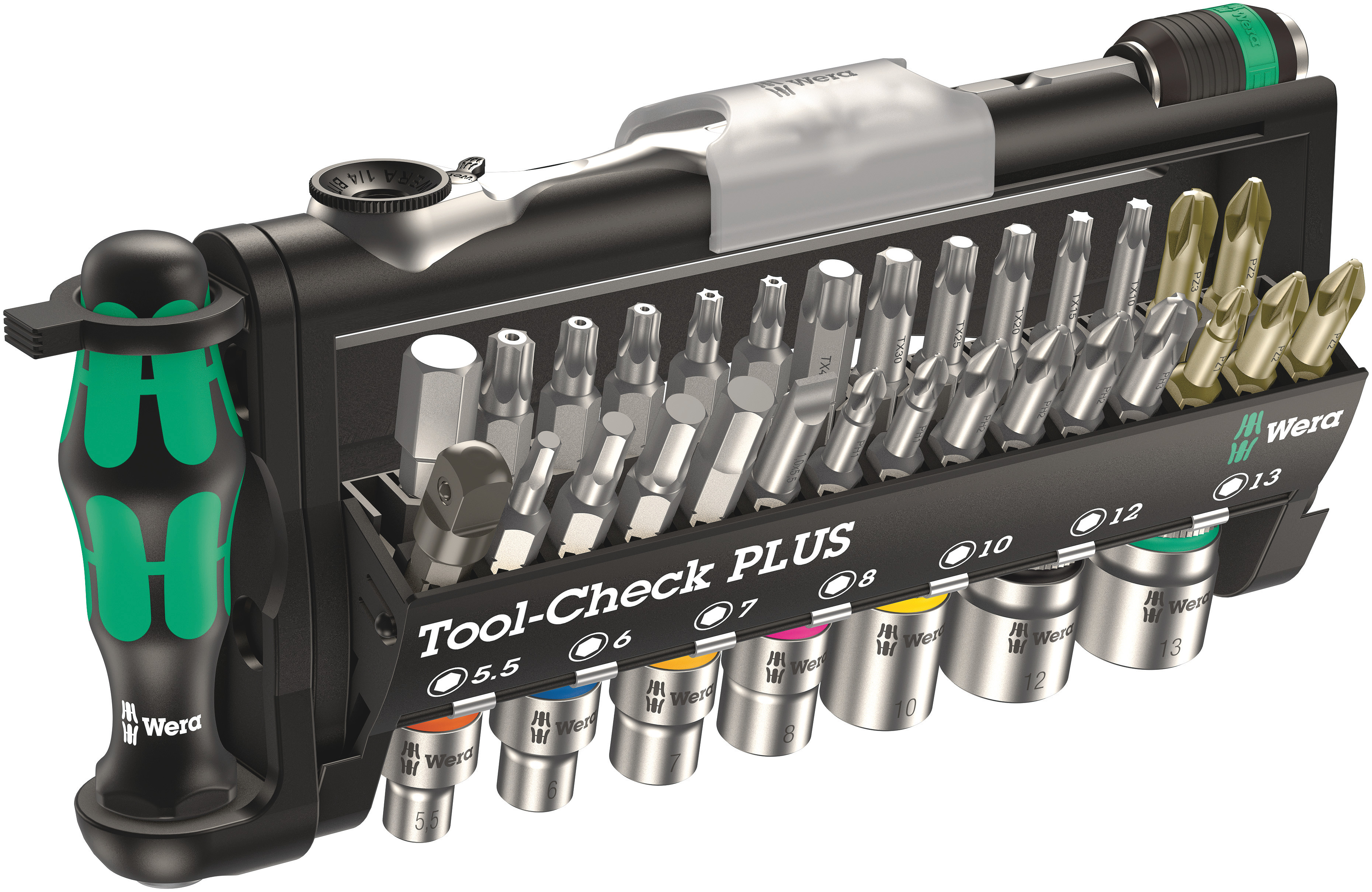 1/4" DRIVE SOCKET & BIT SET 30-PCE