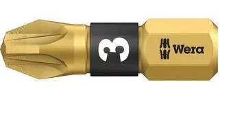 PZ-3 x 25mm POZI DIAMOND BIT WERA