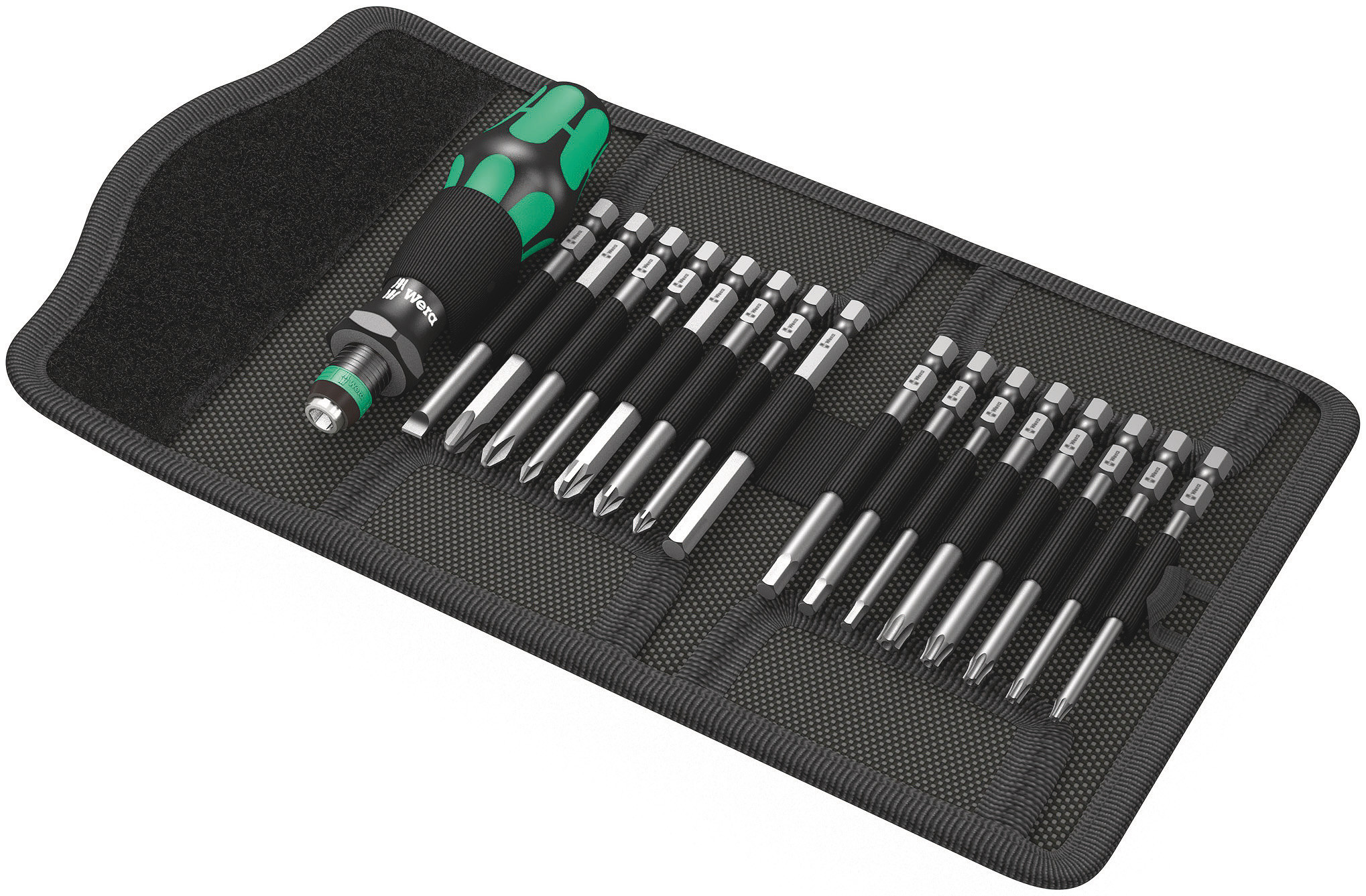 SCREWDRIVER BIT SET INTERCHANGEABLE BLADES 17-PCE