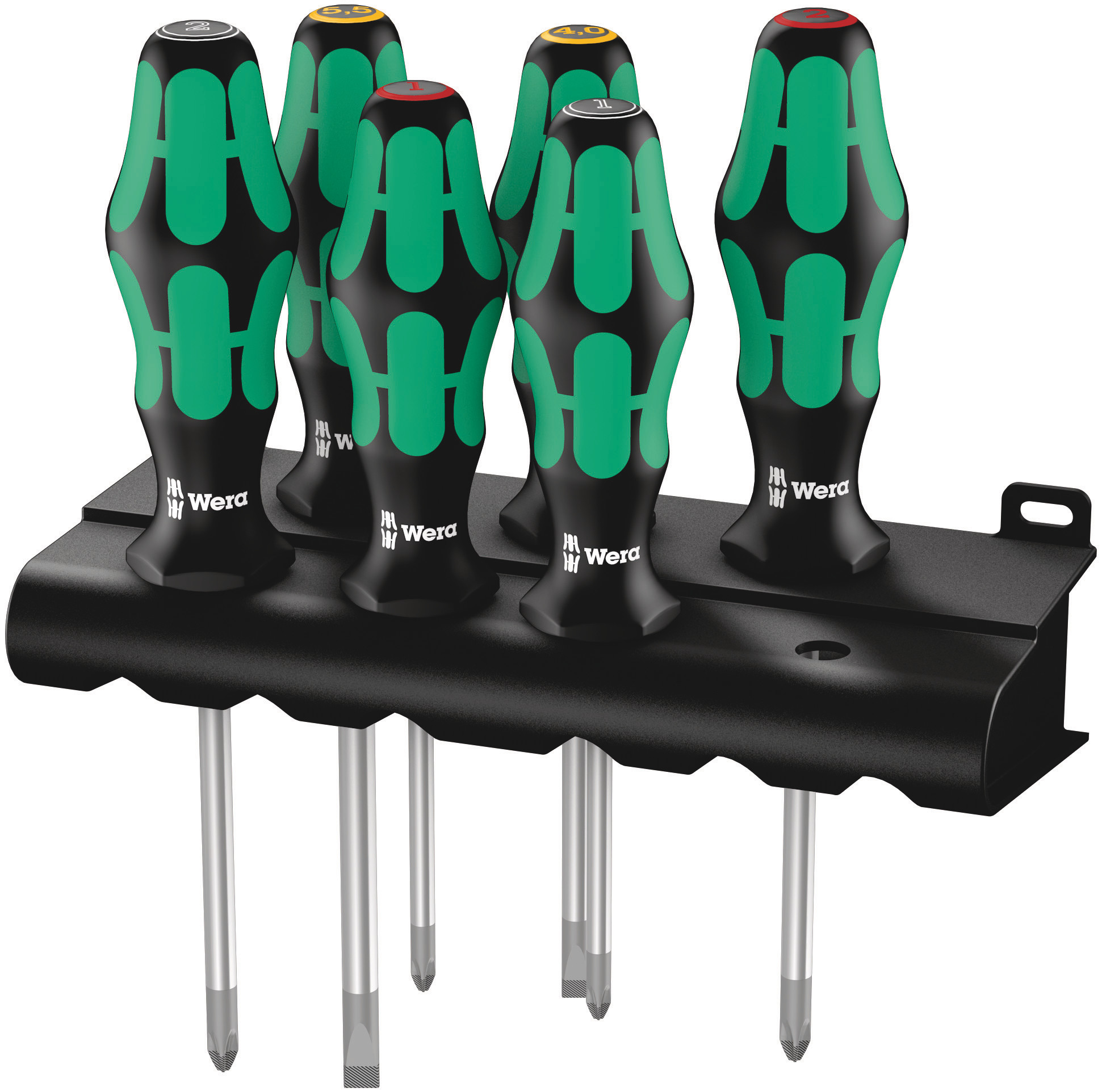 SCREWDRIVER SET POZI PHILLIPS & TORX 6-PCE